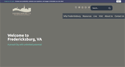 Desktop Screenshot of fredericksburgva.com